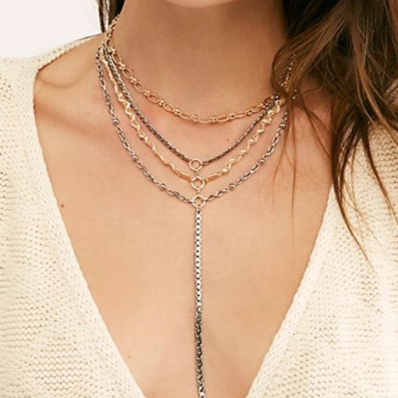 Free People Jewelry - Free People Old Flames Necklace Red